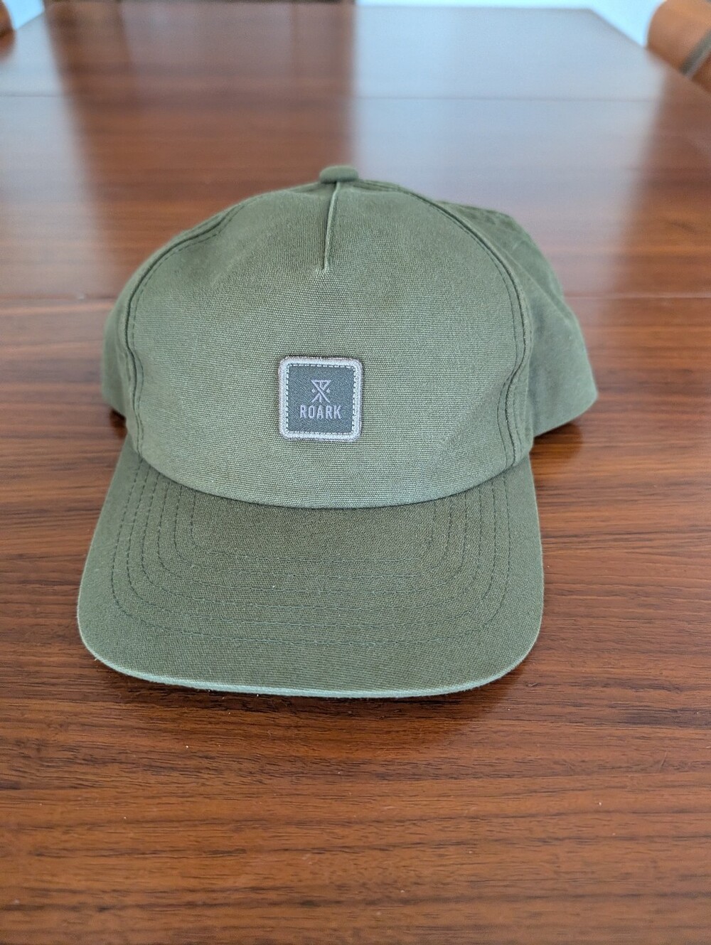 Roark Olive Safecamp Camper Hat Strapback Pre Owned